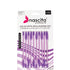 Nascita 10-Piece Purple Eyebrow and Mascara Brush Set