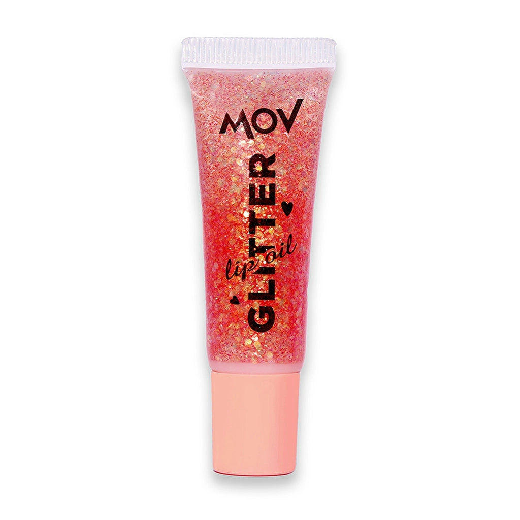 Mov Glitter Lip Oil Lip Oil No:05 Fuchsia