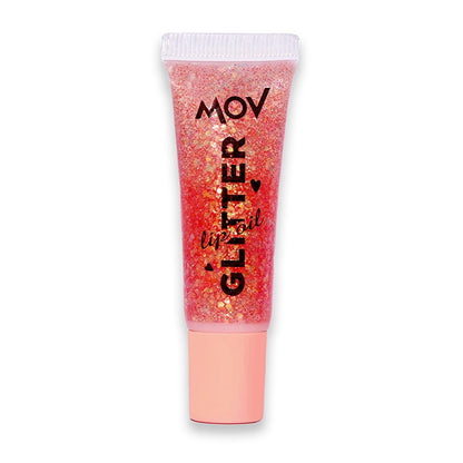 Mov Glitter Lip Oil Lip Oil No:05 Fuchsia
