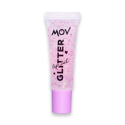 Mov Glitter Lip Oil Lip Oil No:05 Fuchsia