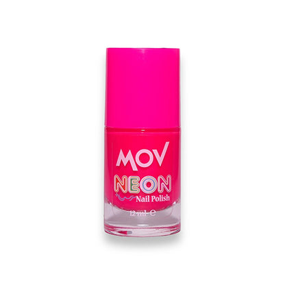Mov Neon Nail Polish No:07 Powder Pink