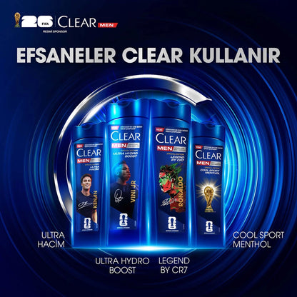 Clear Men Legends Vinicius Junior Shampoo 350 ml
