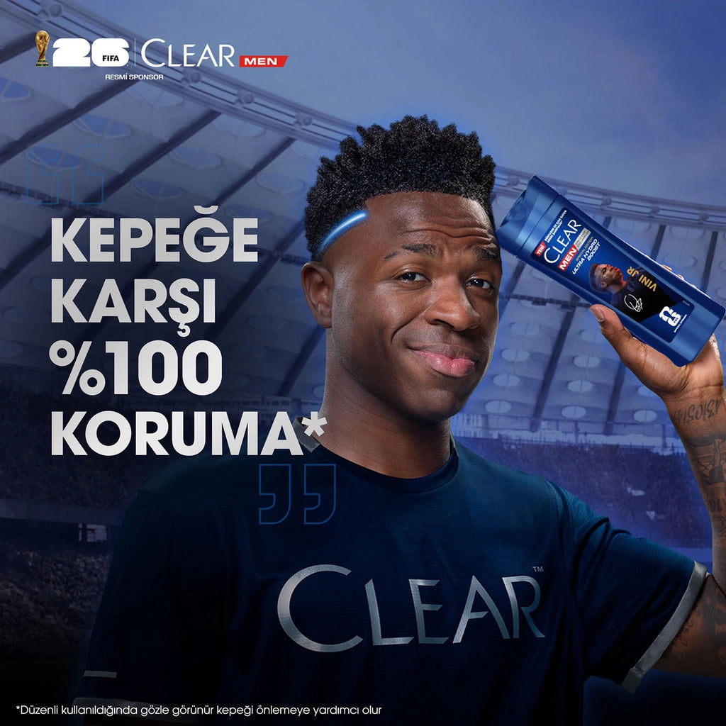 Clear Men Legends Vinicius Junior Shampoo 350 ml