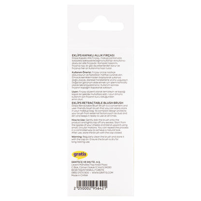 Eklips Capped Blush Brush