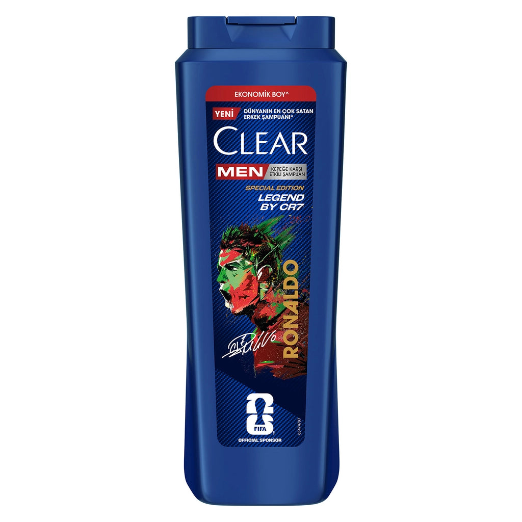 Clear Men Legend By CR7 Cristiano Ronaldo Effective Anti-Dandruff Shampoo 500 ml