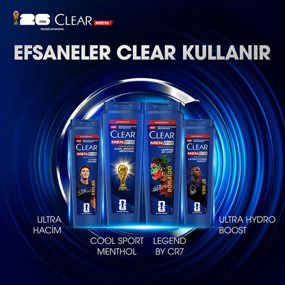 Clear Men Anti-Dandruff Shampoo Cool Sport Menthol 500 ml