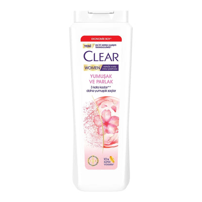 Clear Women Anti-Dandruff Shampoo Soft Shiny 500 ml