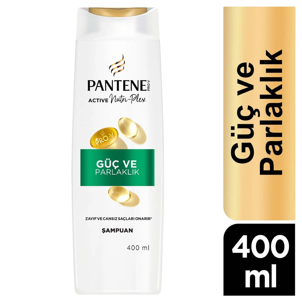 Pantene Power &amp; Shine Shampoo 400 ml