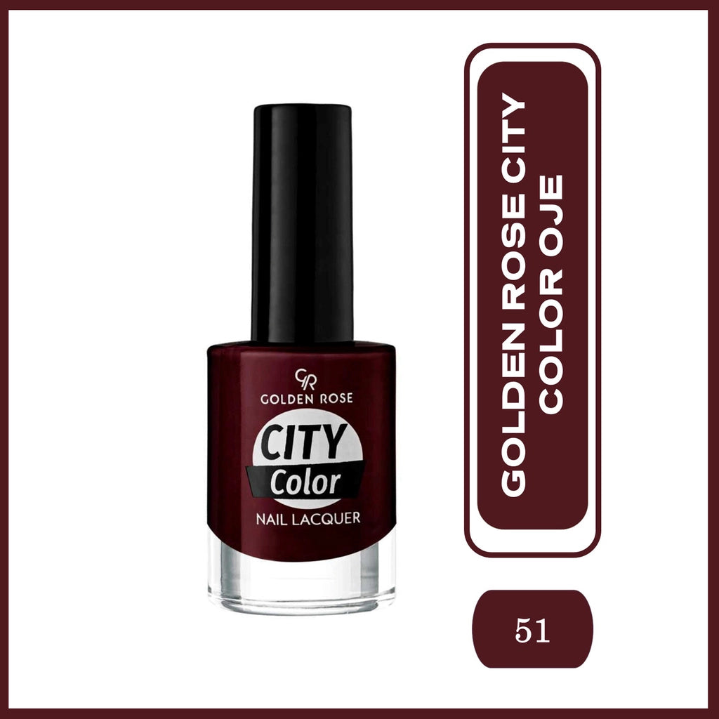 Golden Rose City Color Nail Lacquer Nail Polish 154