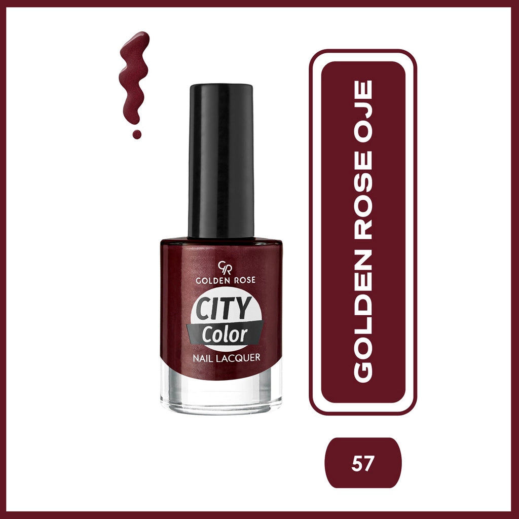 Golden Rose City Color Nail Lacquer Nail Polish 108