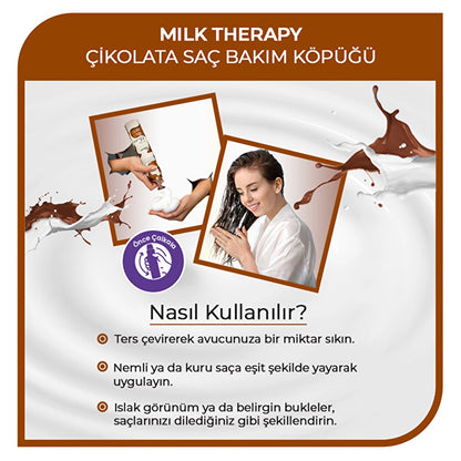 Morfose Milk Therapy Chocolate Hair Mousse 200 ml