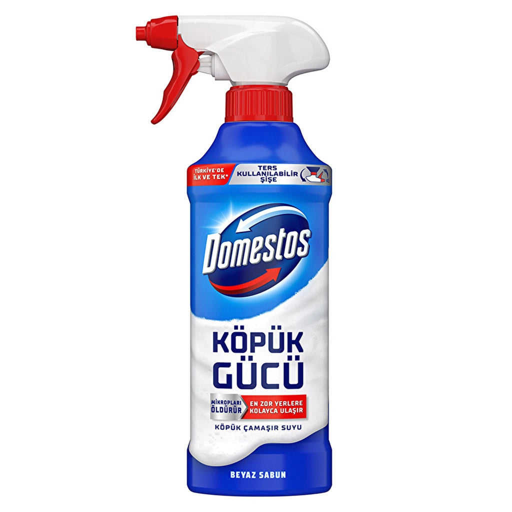 Domestos Foam Power Foam Bleach White Soap 450 ml