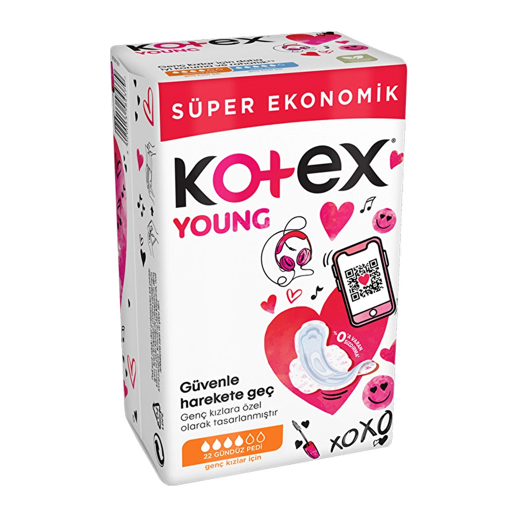Kotex Young Super Economical Package Day 22 Pack