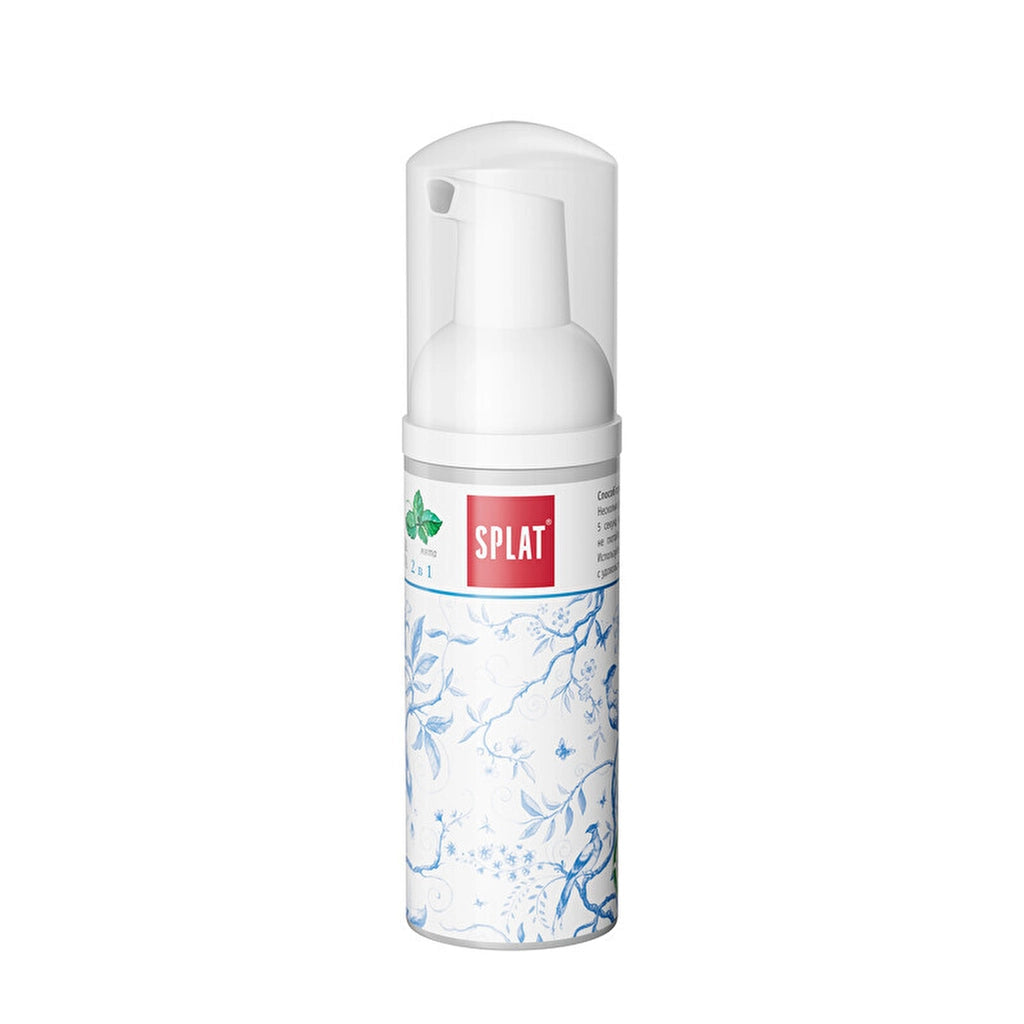 Splat Oral Care 2 in 1 Mint Mouth Cleansing Foam 50 ml