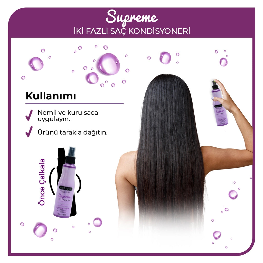 Morfose Supreme Dual Phase Blow Dry Water 220 ml