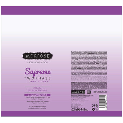 Morfose Supreme Dual Phase Blow Dry Water 220 ml
