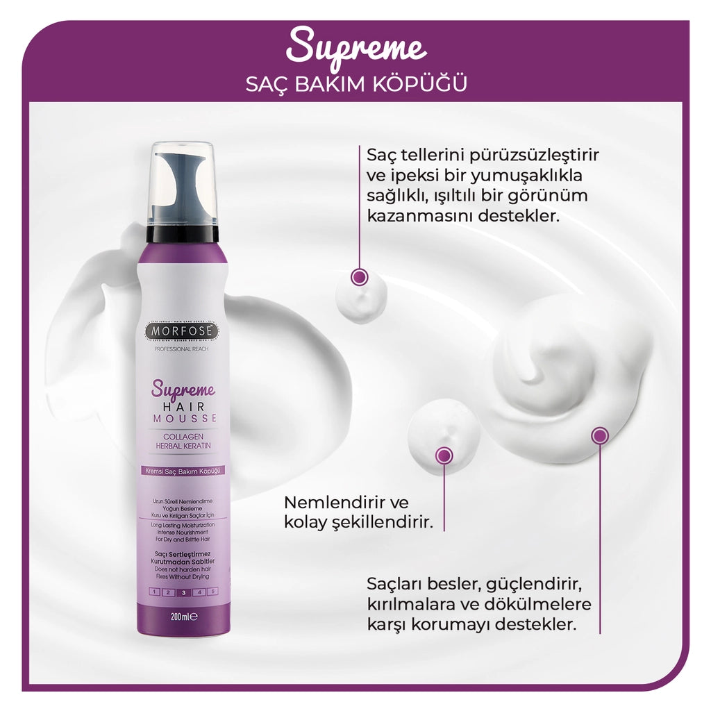 Morfose Supreme Supreme Hair Mousse 200 ml