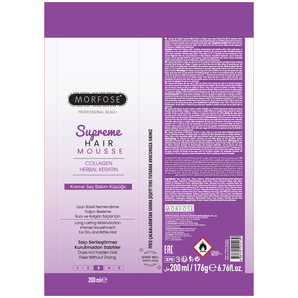 Morfose Supreme Supreme Hair Mousse 200 ml