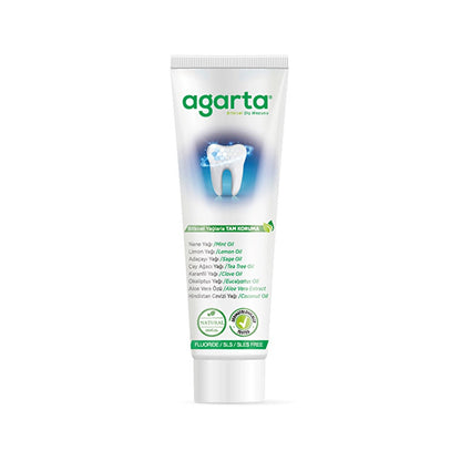 Agarta Natural Plant Extract Fluoride-Free Whitening Toothpaste 100 ml