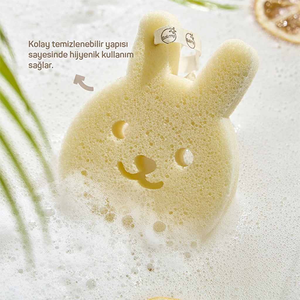 Balmy Rabbit Baby Bath Sponge