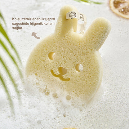 Balmy Rabbit Baby Bath Sponge