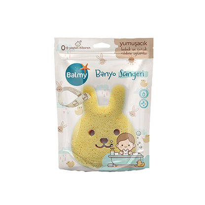 Balmy Rabbit Baby Bath Sponge