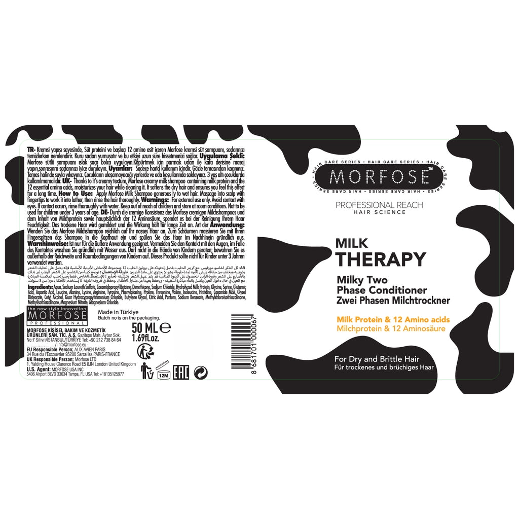 Morfose Milk Therapy Dual Phase Blow Dry Water 50 ml