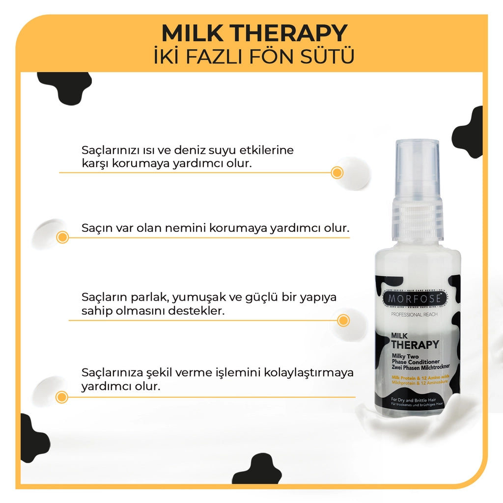 Morfose Milk Therapy Dual Phase Blow Dry Water 50 ml