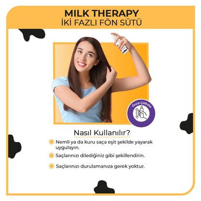 Morfose Milk Therapy Dual Phase Blow Dry Water 50 ml