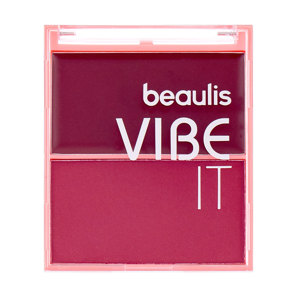 Beaulis Vibe It Cream &amp; Powder Blush 361 Scarlet Blaze