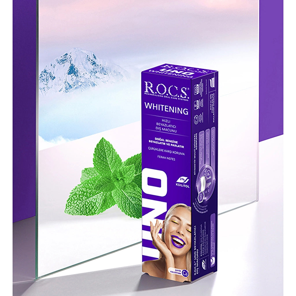 Rocs Uno Fast Whitening Toothpaste 74 gr