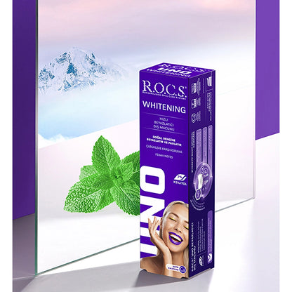 Rocs Uno Fast Whitening Toothpaste 74 gr