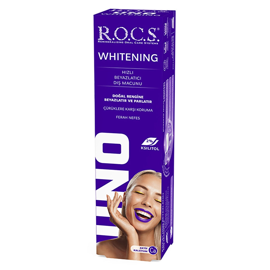Rocs Uno Fast Whitening Toothpaste 74 gr