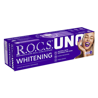 Rocs Uno Fast Whitening Toothpaste 74 gr