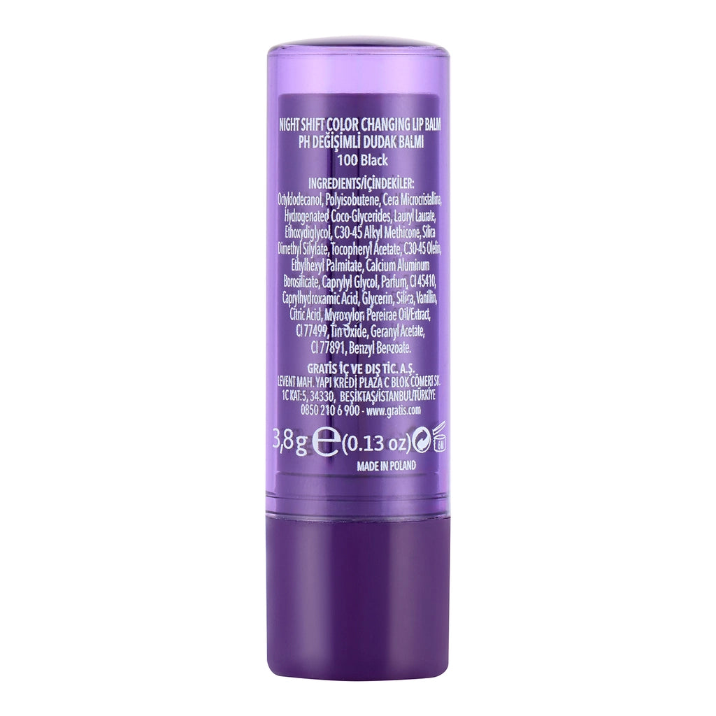 LYKD Night Shift Lip Balm 100 Black