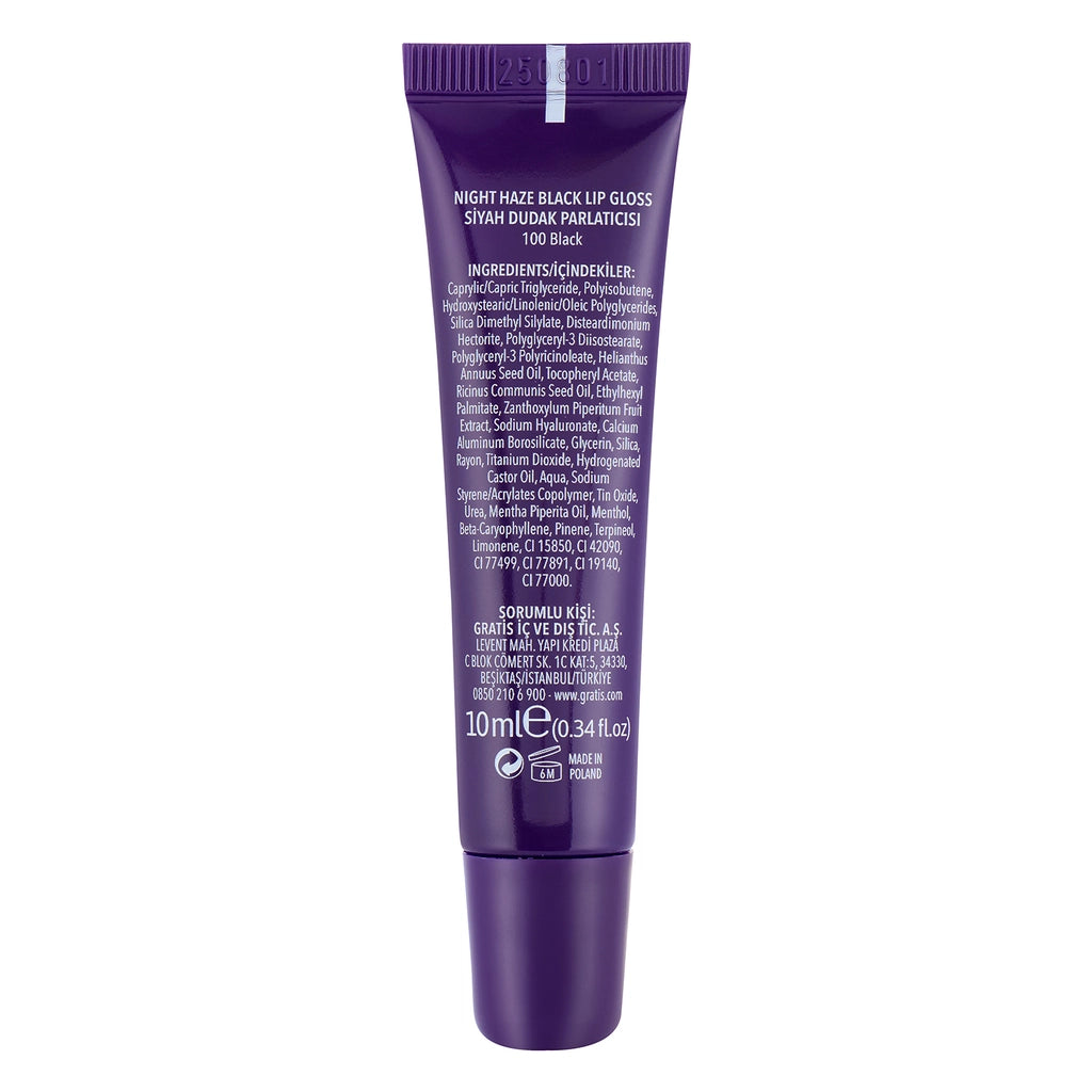 LYKD Night Haze Lip Gloss 100 Black