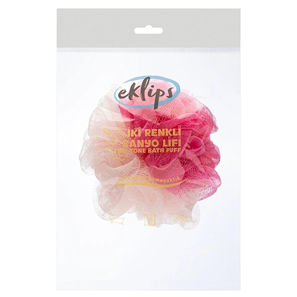 Eklips Two Color Bathroom Loofah (Assorted)