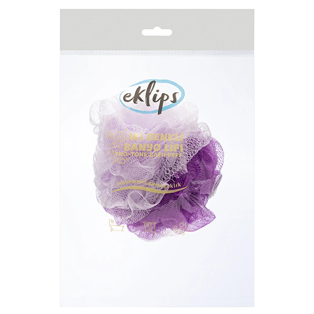 Eklips Two Color Bathroom Loofah (Assorted)