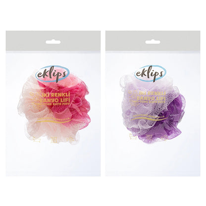 Eklips Two Color Bathroom Loofah (Assorted)