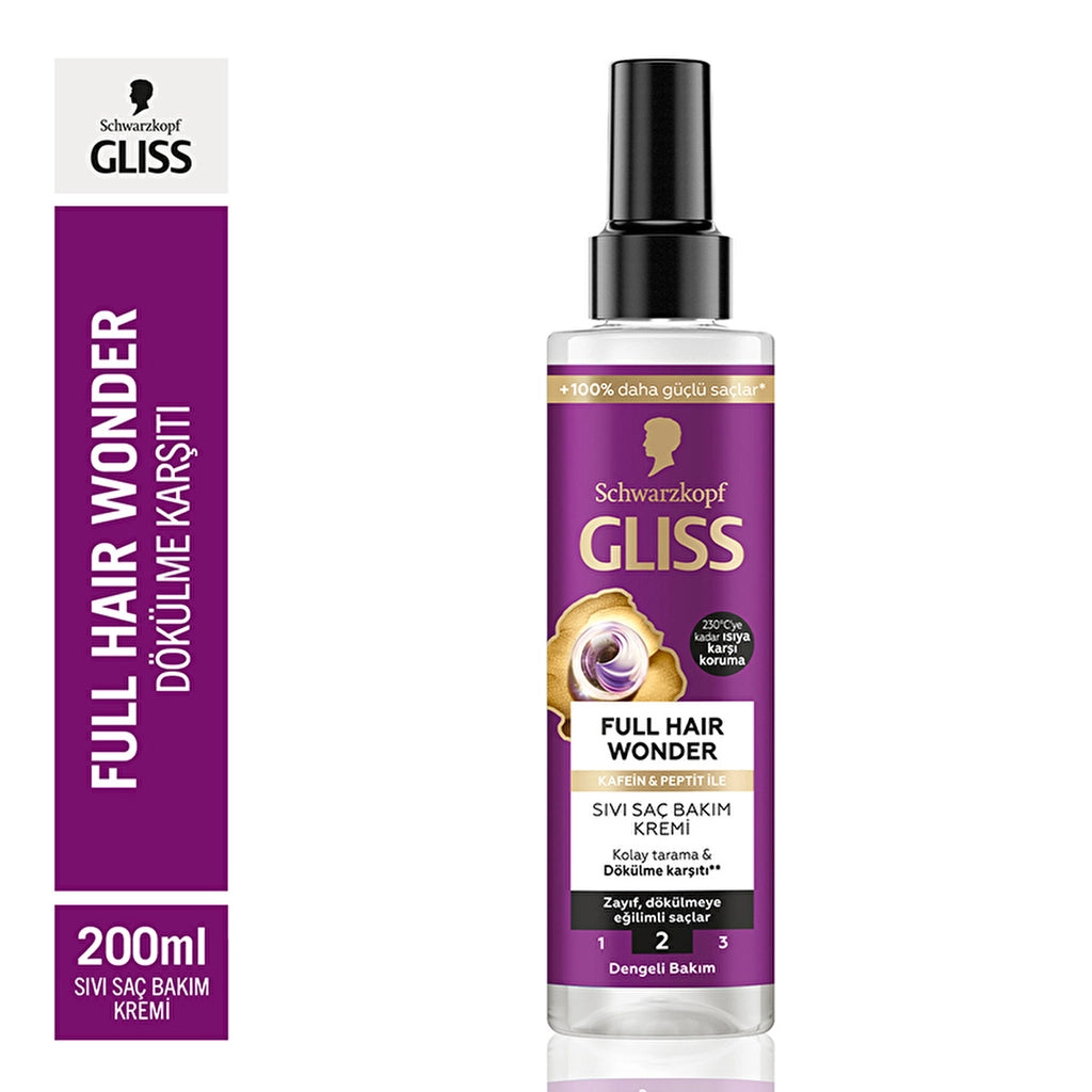 Gliss Full Hair Wonder Liquid Hair Care Cream 200 ml