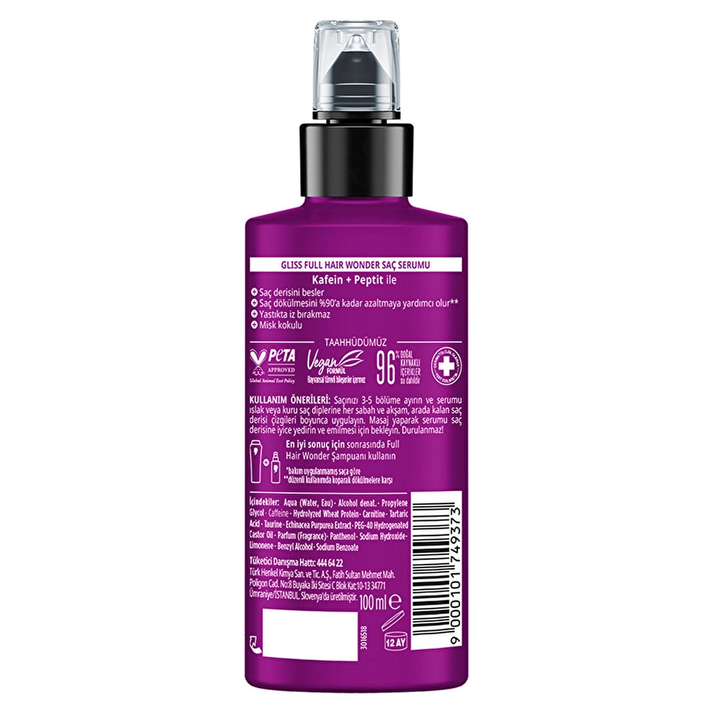Gliss Full Hair Wonder Hair Serum 100 ml