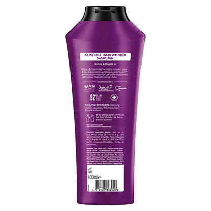 Gliss Full Hair Wonder Shampoo 400 ml