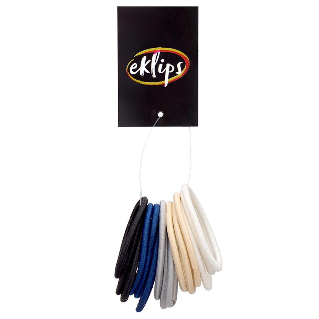 Eklips Navy Blue Elastic Buckle 15 Pcs