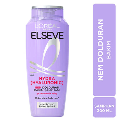 Loreal Paris Elseve Hydra Hyaluronic Moisture Replenishing Care Shampoo 300 ml