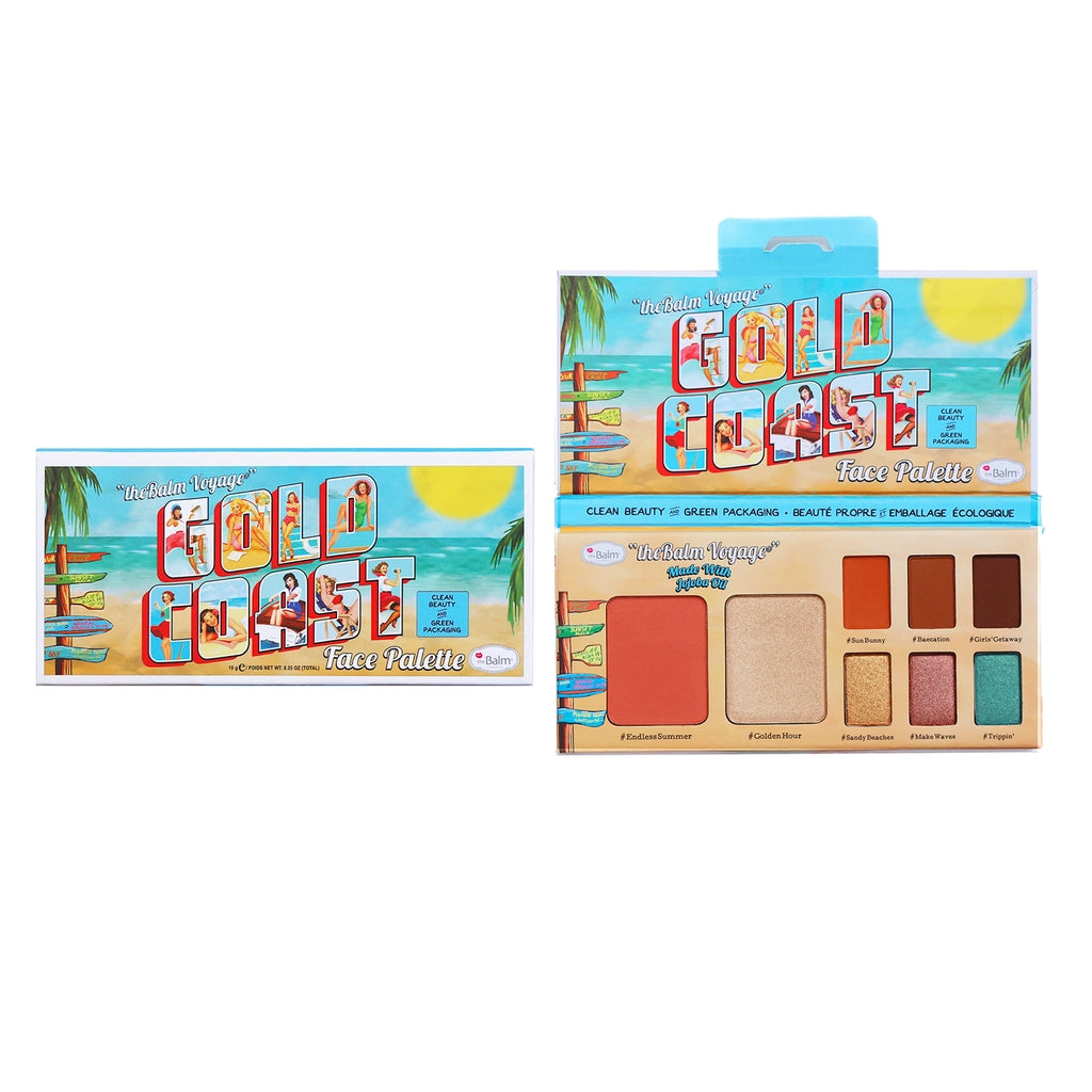 theBalm Voyage Gold Coast Blush Palette