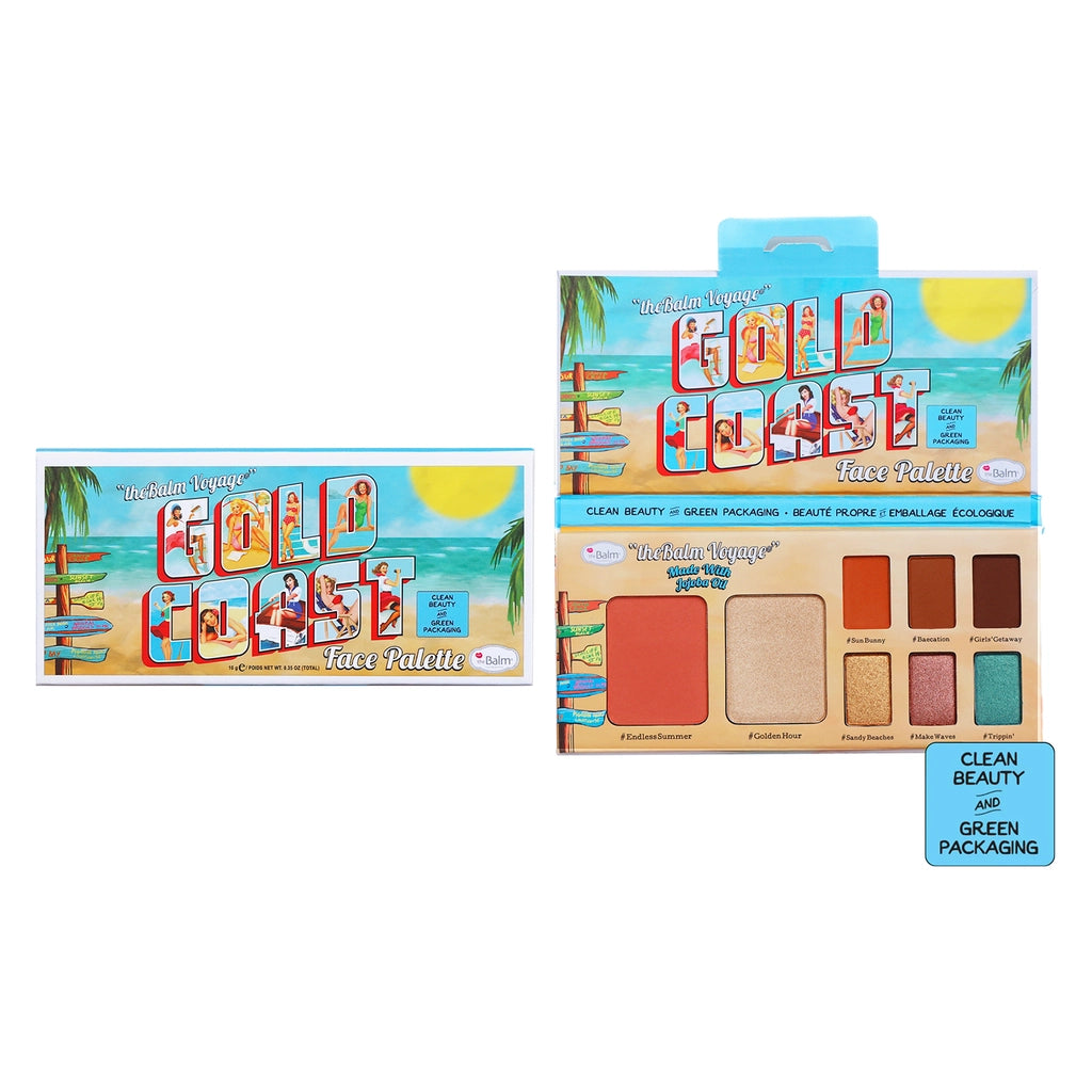 theBalm Voyage Gold Coast Blush Palette