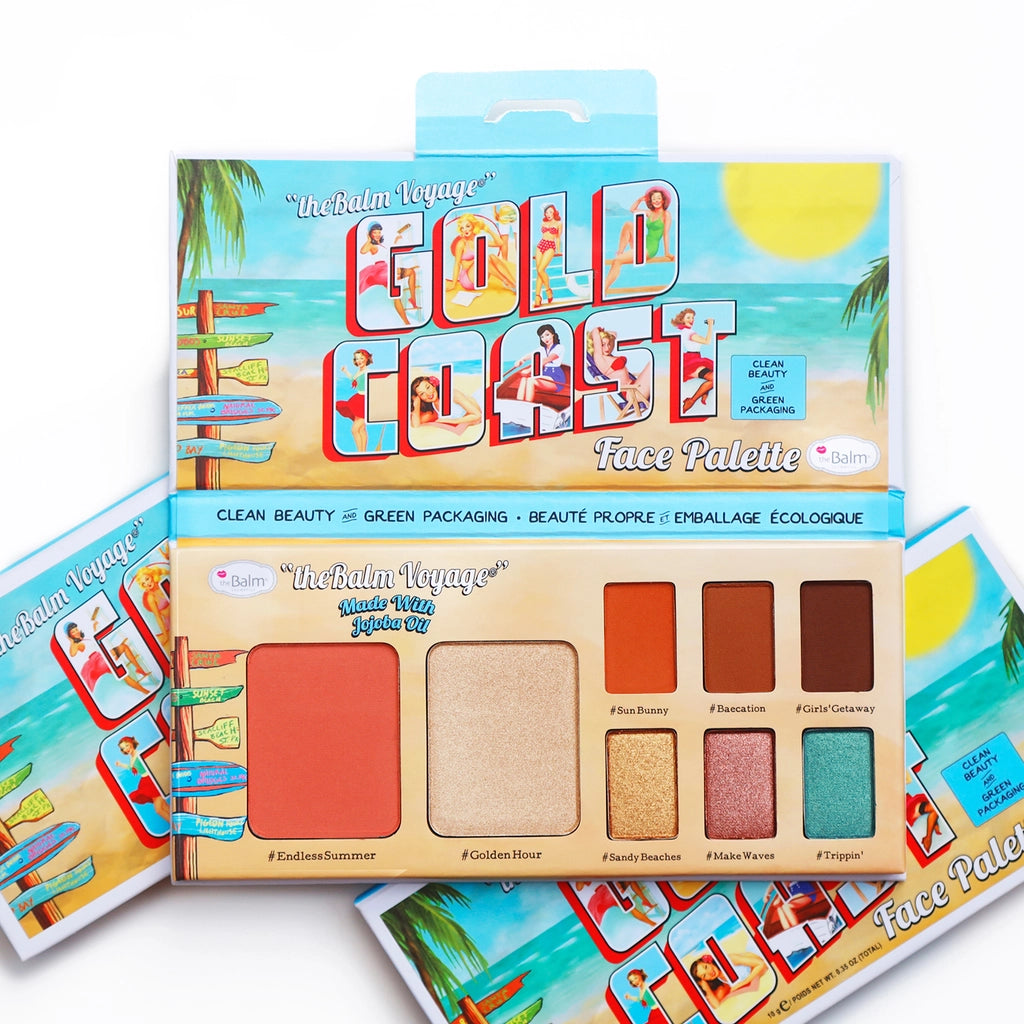 theBalm Voyage Gold Coast Blush Palette