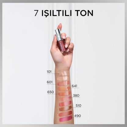 Loreal Paris Plump Ambition Hyaluron Lip Oil Nourishing and Moisturizing Lip Gloss 490 Berry Jolie
