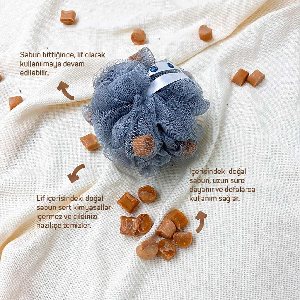 Balmy For Men Woody Soapy Bath Loofah