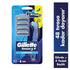 Gillette Sensor3+ Comfort Head Shaver with 4 Replacement Blades
